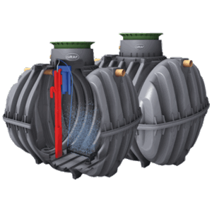 Graf 10PE One2Clean Sewage Treatment Plant