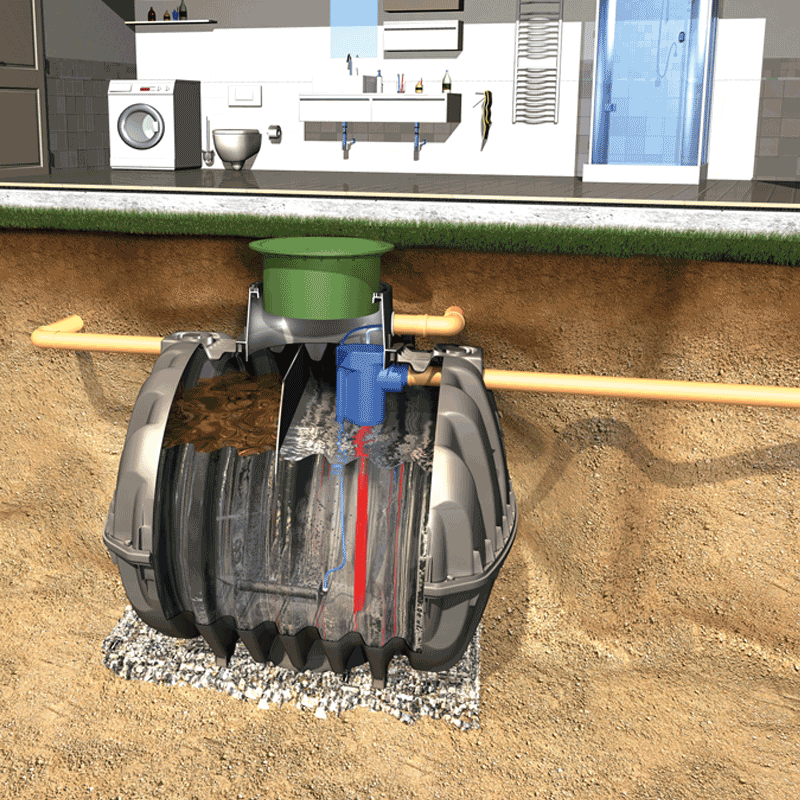 Graf 9PE One2Clean Sewage Treatment Plant - Image 2